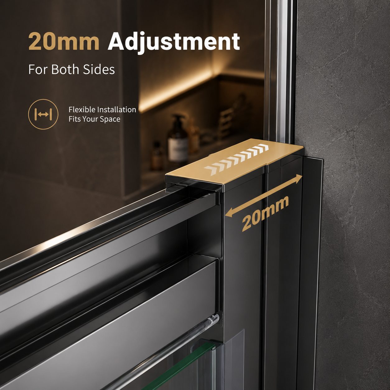 20mm adjusrment