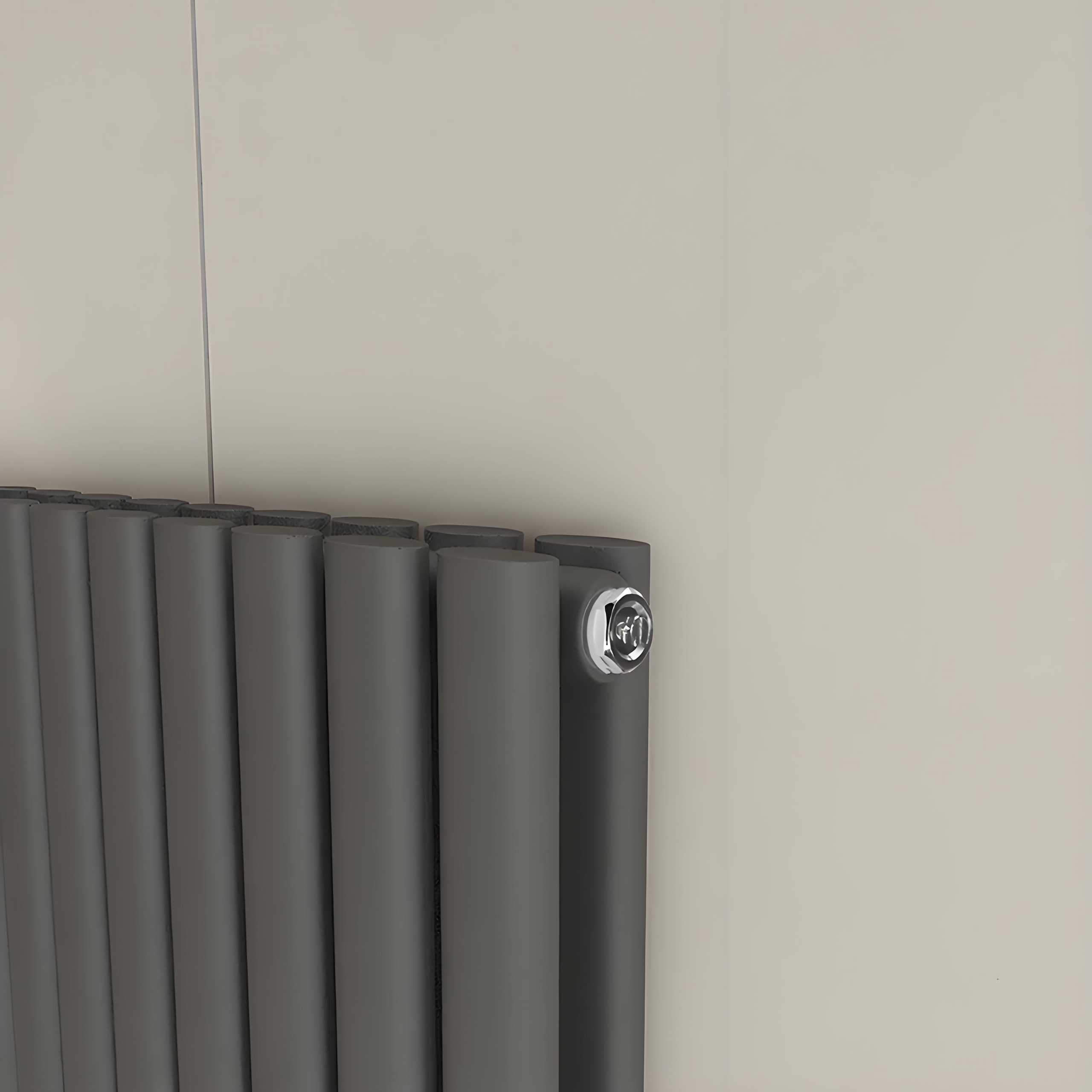 STECHHOMES Designer Oval Column Radiator – Vertical Central Heating
