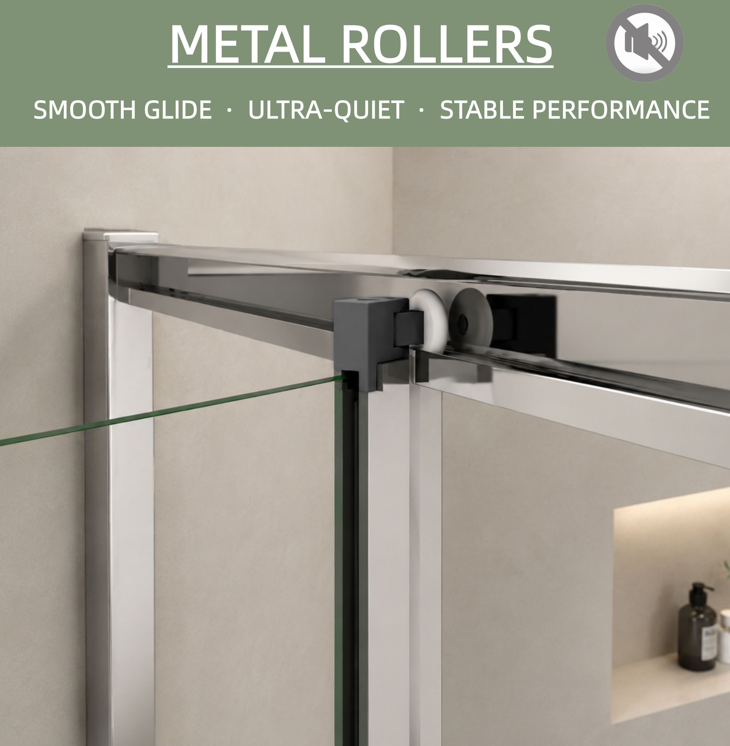 XL bifold door rollers.