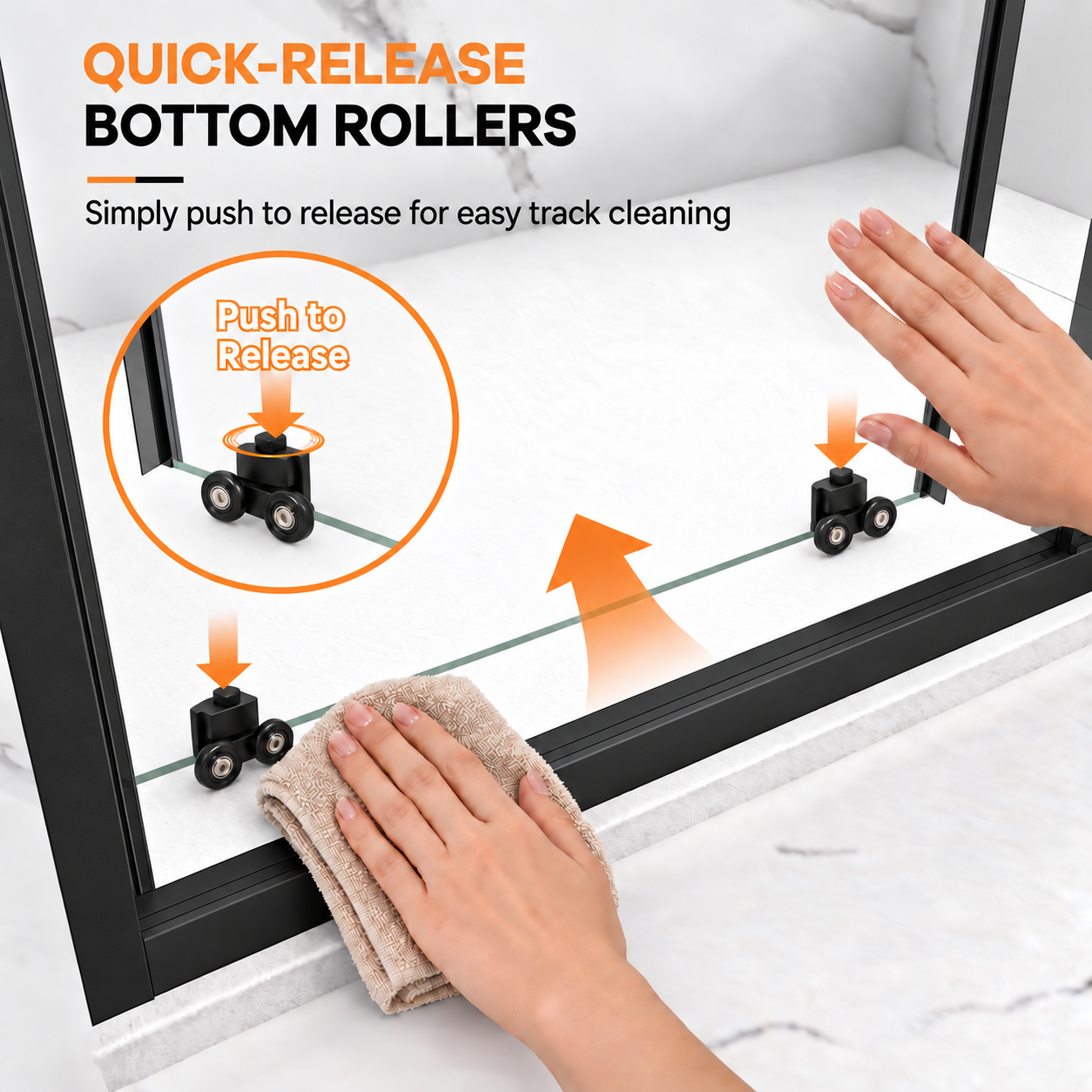 bottom rollers